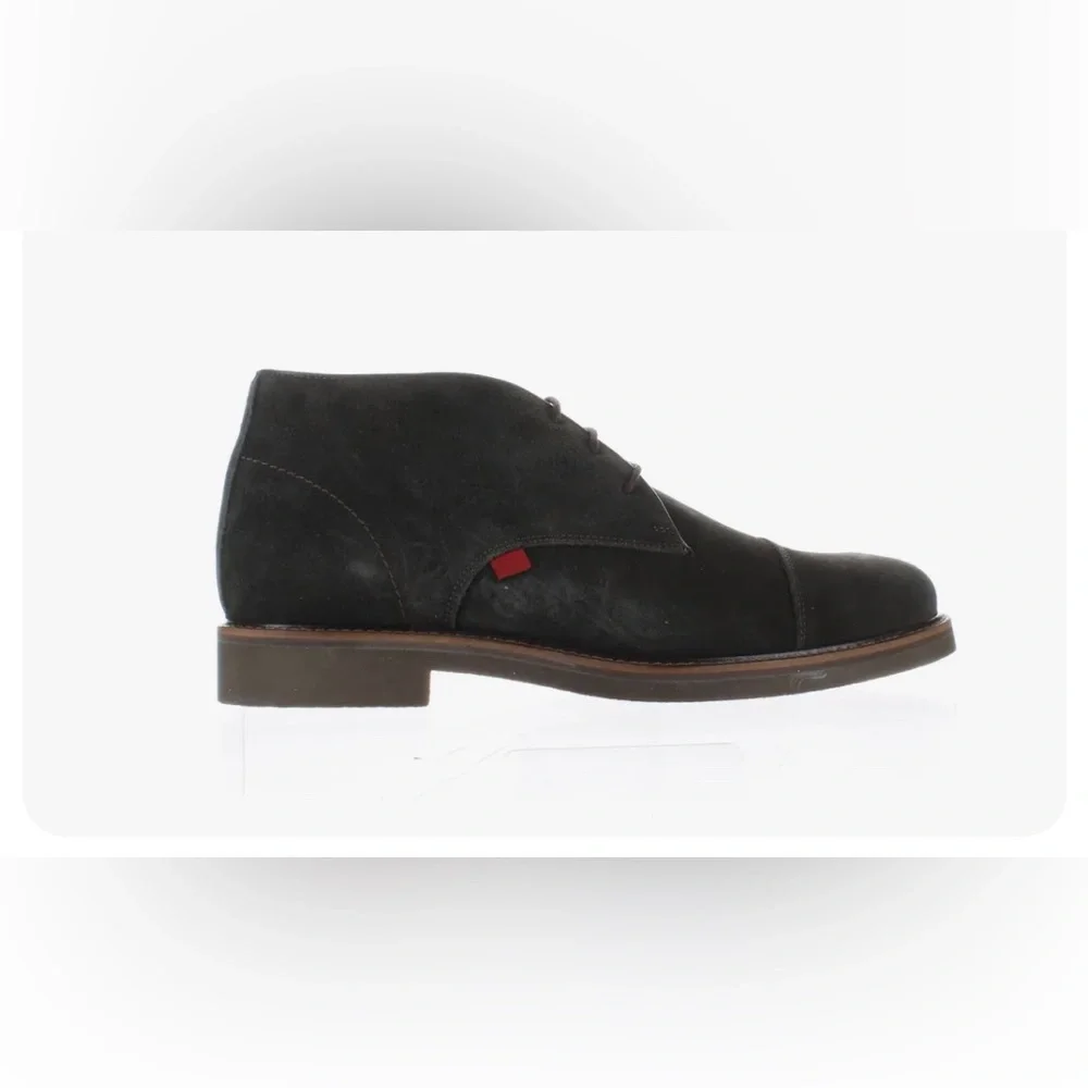 MARC JOSEPH NEW YORK 'Lenox Ave' Olive Suede Ankle Boots